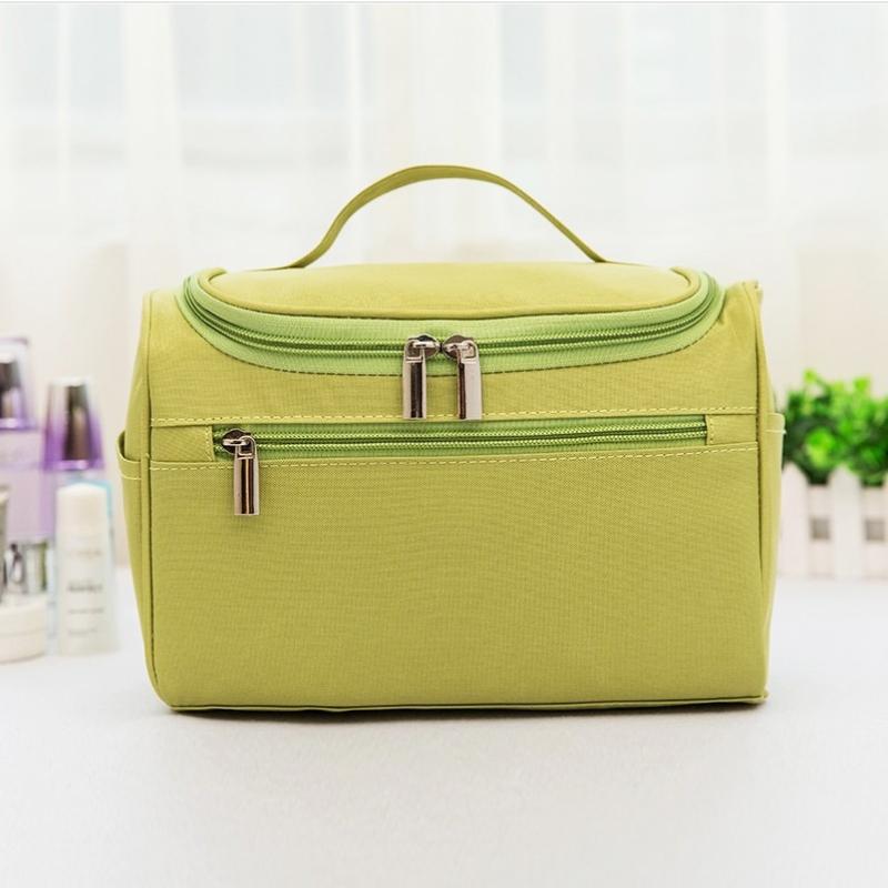 Large Capacity Travel Cosmetic Bag Women Waterproof Makeup Organizer Portable Toiletry Bag with Hook Multi Layer Storage