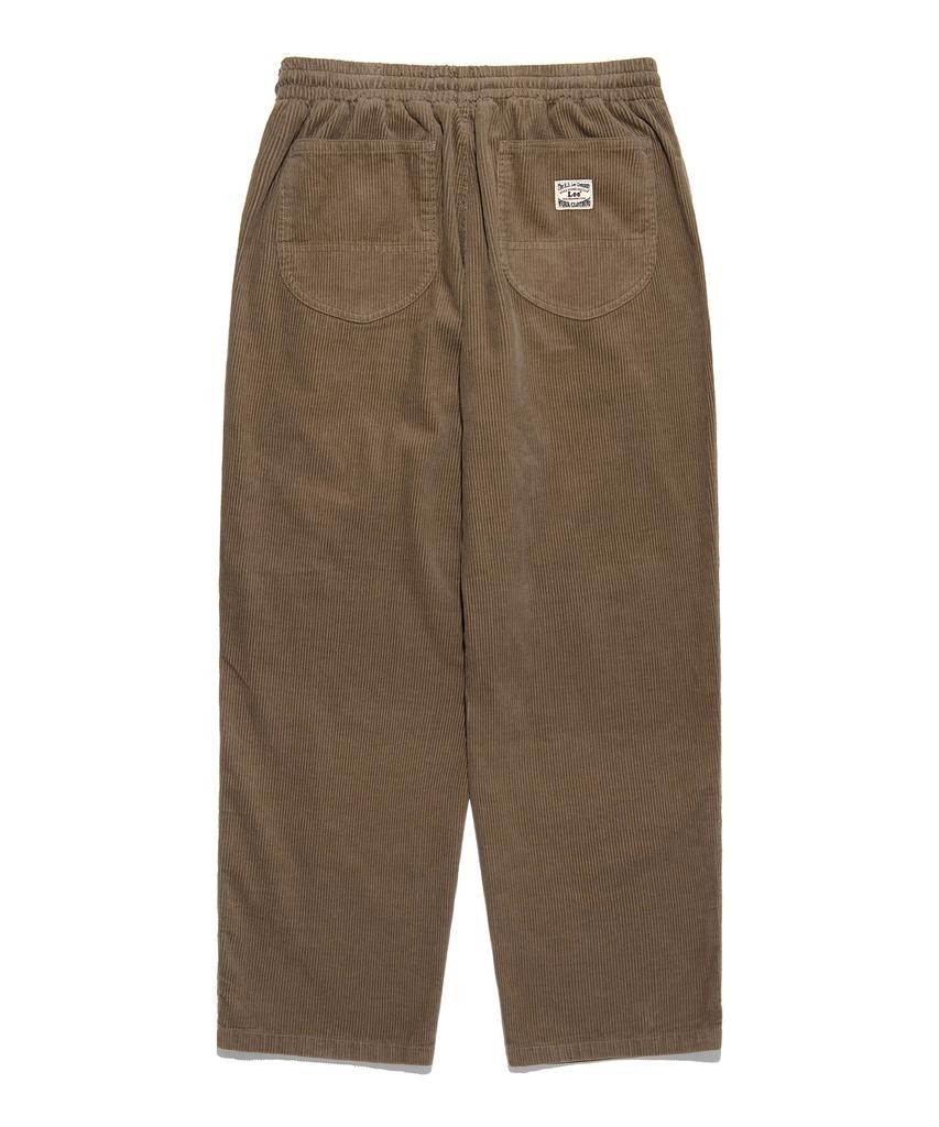 LEE [Chaque Lee] Pantalon Facile en Velours Côtelé Beige