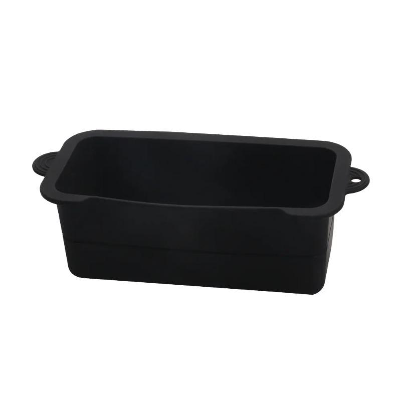 

Heat Resistant Silicone Grill Tool Holder Mat with Side Shelf Drip Pad for Blackstone BBQ Utensils Kitchen Countertop