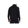 Under Armour Solid Color Logo Print Drawstring Hoodie Long Sleeve Men Tops Black 1370450-001
