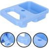 Adjustable Infusion Stand Tray for Plastic Drip Rack Storage Shelf for Hospital and Clinic Use Easy to Install and Remove