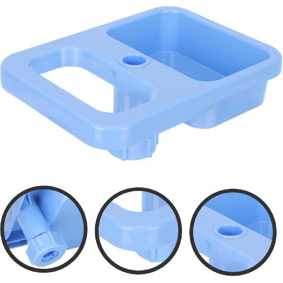 Adjustable Infusion Stand Tray for Plastic Drip Rack Storage Shelf for Hospital and Clinic Use Easy to Install and Remove