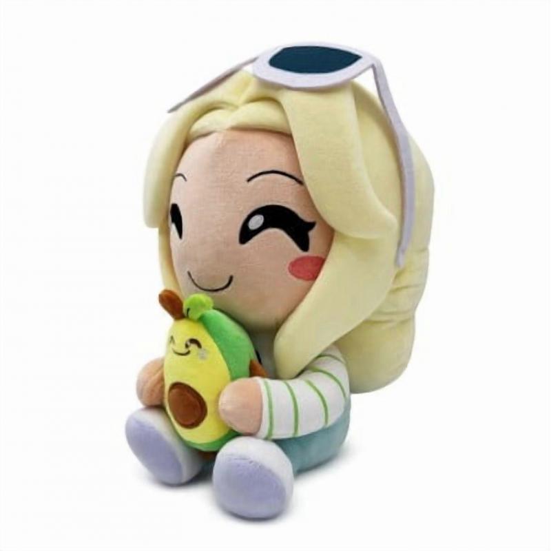 BOSCARE Avocado Playz Plush Toy, 10" Soft Cute Stuffed Doll, Huggable Music Playz Plush for Fans, Halloween Decoration Indoors