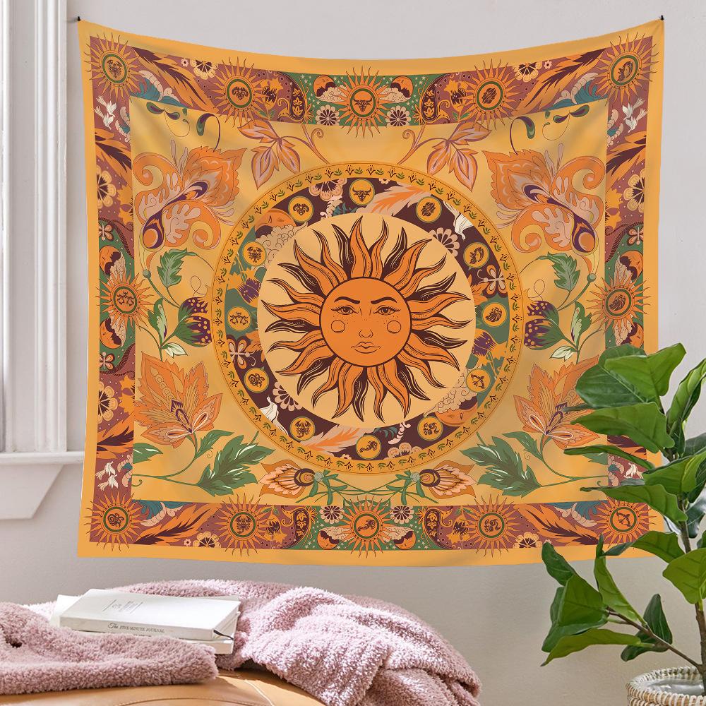 Cute Bedside Backdrop Tapestry Stylish Wear Resistant Ornament For Bedroom Home