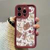 Stoßfeste Vintage Weinrot Buch-Stil Handyhülle für Samsung Galaxy S25 S24 S23 Ultra S22 Plus S21 S20 FE A15 A35 A54 A55 Hülle