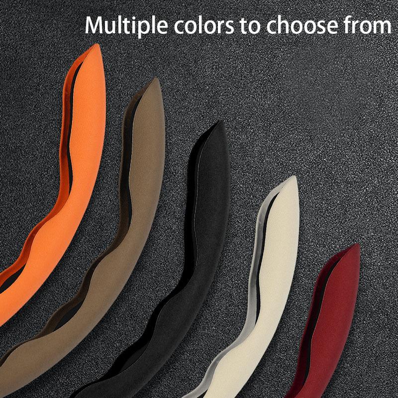Car Steering Wheel Cover With Cat Paw Shaped Frosted Material, Anti Slip, Ultra Thin, Secure, For Tesla, Honda, Mazda, Etc
