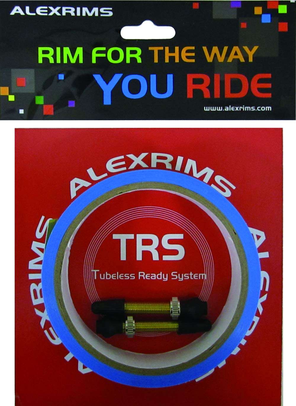 

Комплект бескамерных колес ALEXRIMS, 22 мм ободная лента, 2 ободные ленты, 2 ниппеля, 862121