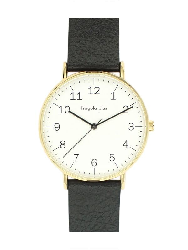 

[Follow] Watch Fragola Plus (Fragola Plus) Antibacterial Belt Watch H00121S-1 BK Women s Black