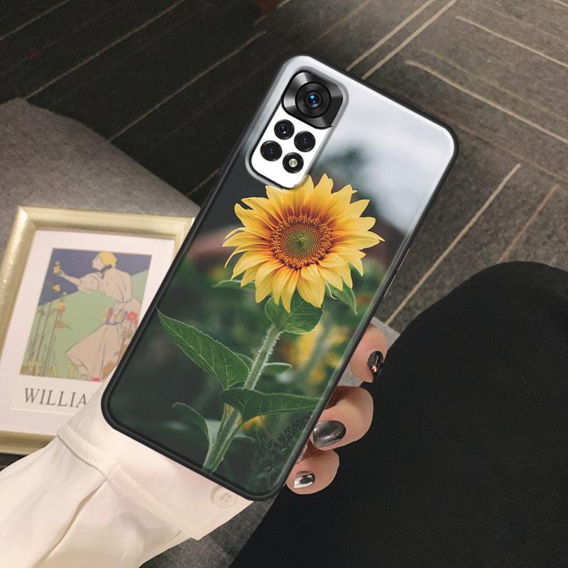 Sunflower Funda For Xiaomi Redmi Note 14 9 10 11 12 13 Pro 9S 10S 11S 12S Redmi 13C 10C 12C 14C Case