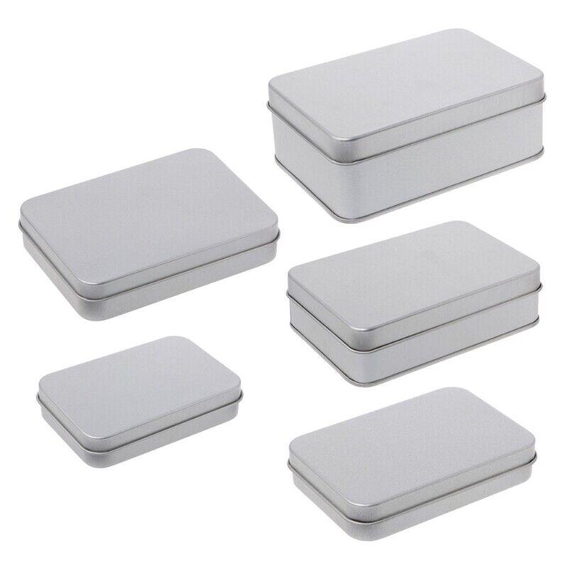 Matte Iron Box For Digital Packaging Gift Jewelry Box Hardware Tools Storage Candy Packaging
