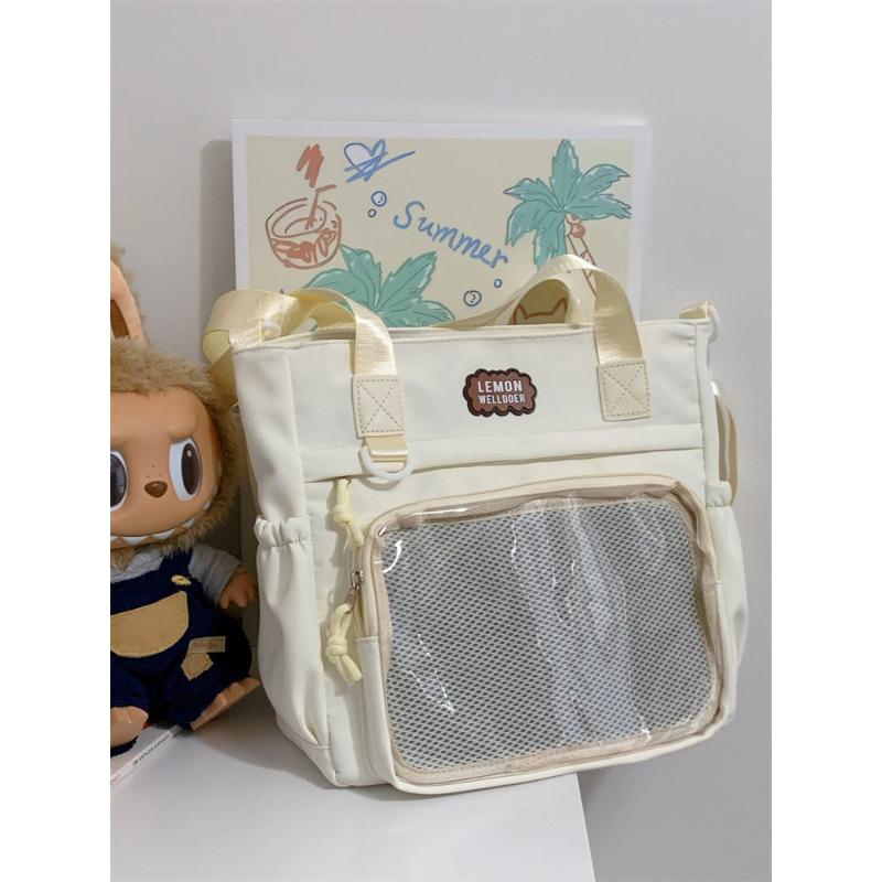 

Японская универсальная высококачественная сумка через плечо кроссбоди в стиле колледжа, сумка для мягкой девушки, студенческая сумка для репетиторства, сумка для боли