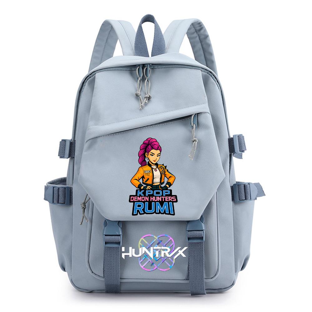 Cartoon K-pop Demon Hunters Printed Backpack for Teenager Boy Gril Schoolbag Children Student Waterproof Bookback Women Waterprooftravel Bag Kid Gift