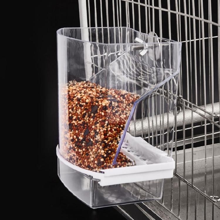 Anti-spill Bird Feeding Bowl Parrots Food Feed Container Cockatiels Feeding Box