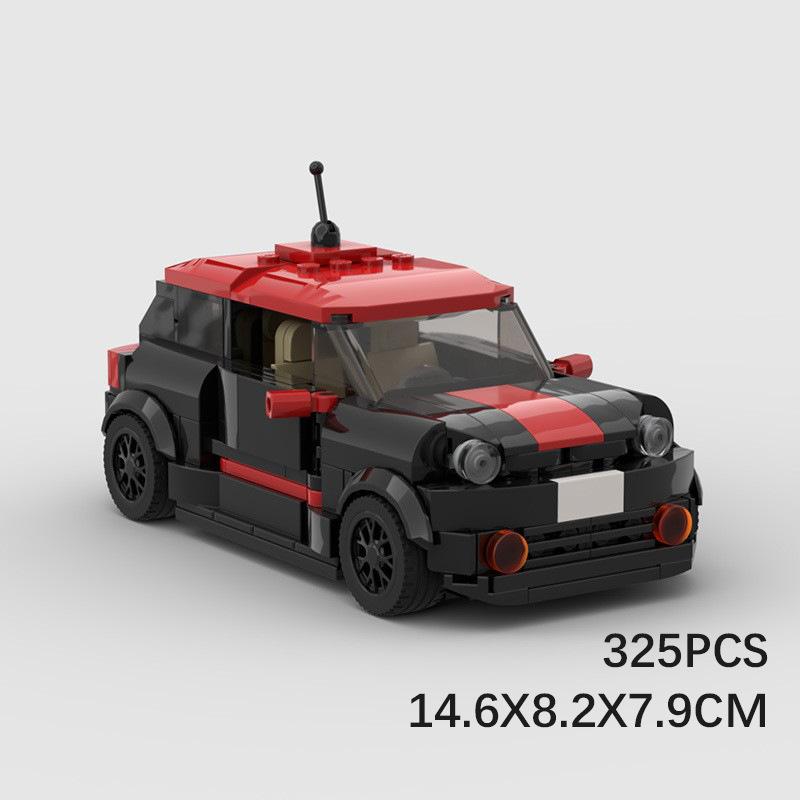 Совместимый с конструктором 112755 Модель Mini Cooper 2014 Mini Cooper Jcw Подарок