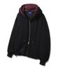 Alvinclo [Bonding] Double Color Block Oversized Two-Way Zip-Up Hoodie Dlx2990 (3 Colors)