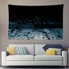 VIKAMA DarkThemed Band Tapestry Owl Pattern Bedroom Rock StudioGaming Room Decorative Tapestry Room Decoration