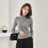 Customable Glitter Half Neck Long Sleeve Knit T2608kn164c