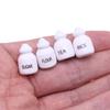 4 Part Tiny Oaken Seasoning Jar Set For Toy Furniture Realistic Kitchen Deck Hand Smoothed Safe Edges Imaginative Acting