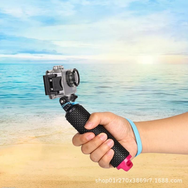 Portable & Lightweight Floating Hand Grip Compatible for  Action Cameras for Water Sports Water Adventure Accessory
