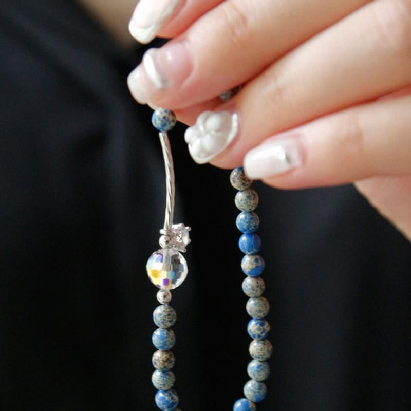 

J.Lauren Gemstone Crystal Point Bracelet B0993 single type