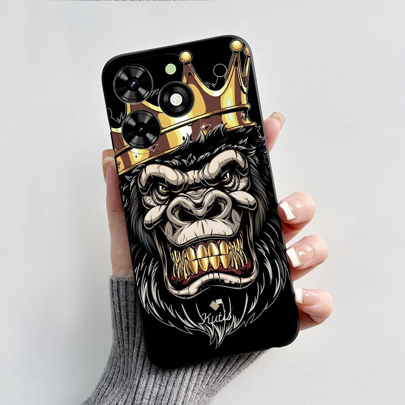 For Tecno Spark Go 2024 Case BG6 Black Myth Wukong Cover Shockproof Soft TPU Phone Case For Tecno Pop 8 Pop8 SparkGo 2024 Shell