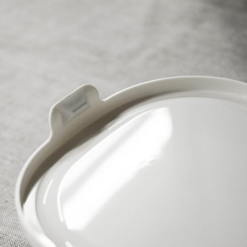 Iwaki Pack & Microwave Storage Containers, Square, 3-Piece Set, White