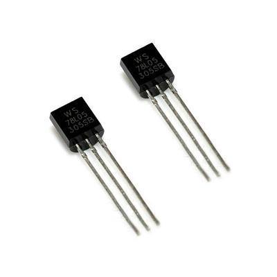 100 ADET WS78L05 78L05 WS TO-92 IC REG LDO 5 V 100mA Voltaj Regülatörü IC TO92 Çip 5 V .1A