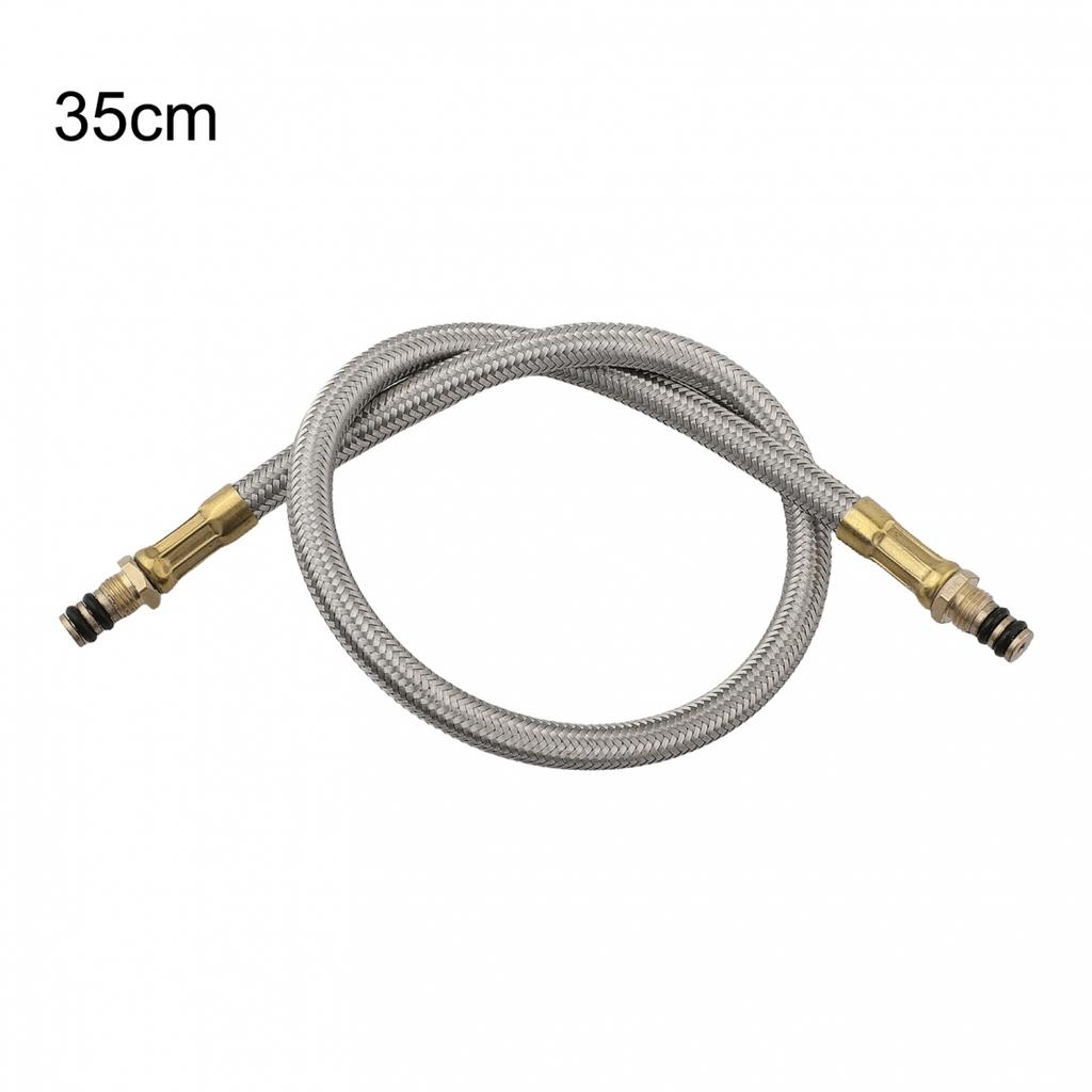 Furtun cu tub împletit de 35 50 cm pentru prelungirea rezervorului de gaz Potrivit pentru aragaz de camping