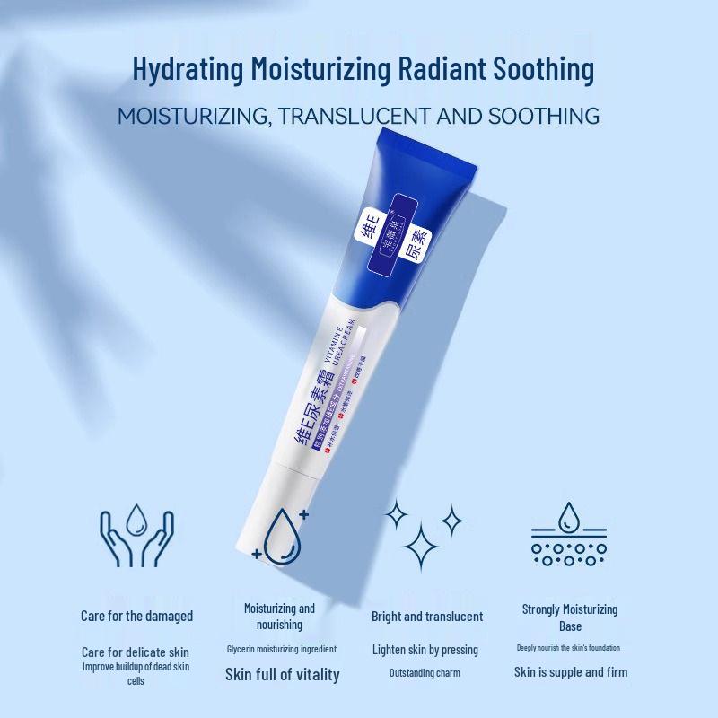 Bao Wei Quan Vitamin E Urea Face Moisturizer for Skin Suppleness, Hydration & Care - Unisex Cream.