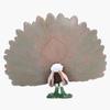 Simulation Peacock Model Simulated Lifelike Birds Peacock Animal Vinyl Model Decorative Ornament Gift