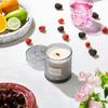 LA JOLIE MUSE Dark Berry & Bergamot Candle, Large Capacity, Wooden Wick, Soy Wax, Perfect for Gifts, 539g