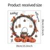 Pumpkin Wreath Living Room Porch Home Beautification Decorative Wall Stickers