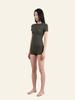 Deoineoseu Tight-Fit Comfort Shorts (Khaki Green)