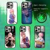F-Future D-Diary Gasai Yuno Coque de Téléphone Pour iPhone17,16,15,14,13 Plus,Pro Max Magnétique Pour Magsafe Chargement Sans Fil