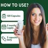 Complex Digestive Enzyme Capsules, Natural Papaya, Bromelain, 400mg, Daily Maintenance Supplement