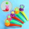 20PCS Suspended Blow Pipe Blow Ball Rod Game Balance Training Floating Blowing Ball Magic Dangling Family Toy Kids Children