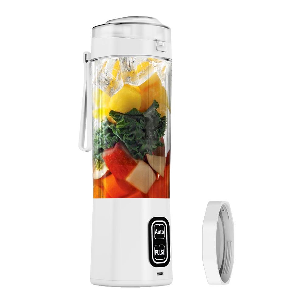 Portable Dual-Mode Rechargeable Juicer with Ice Crushing Function 700ml белый