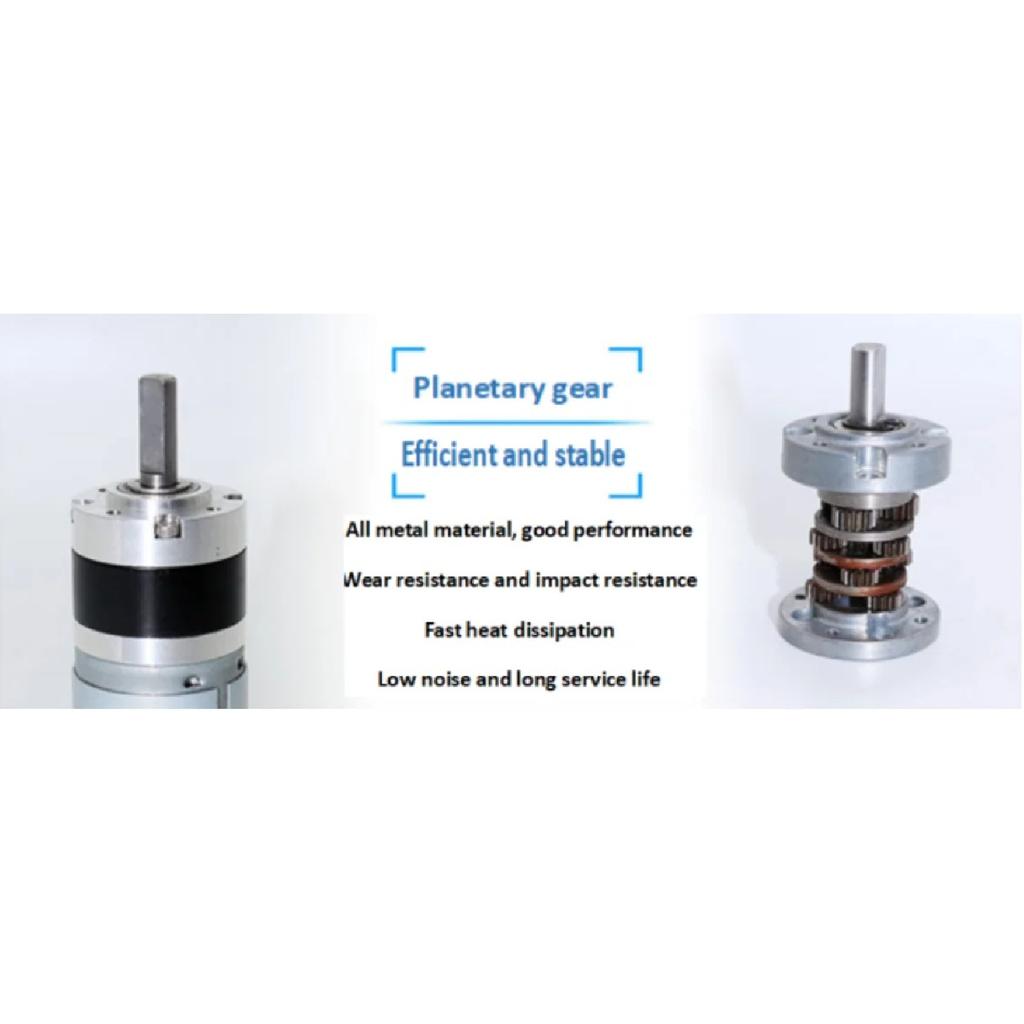 28MM High Precision High Torque Planetary Gearbox Reducer Speed Ratio 3-461 for 385 395