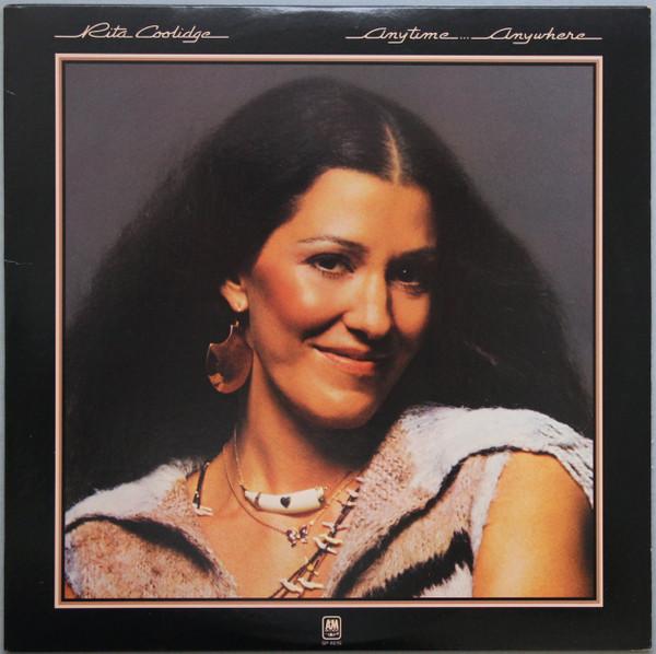 

LP Record RITA COOLIDGE - Anytime...Anywhere SP4616 A&M 1977 US Rock Used
