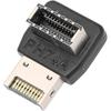 USB3.1 Type E Adapter Computer Motherboard USB3.1 TYPEE Adapter 90 Degree Steering Elbow USB 3.1 Type E Adapter 90 Degree Steering Elbow Vertical USB