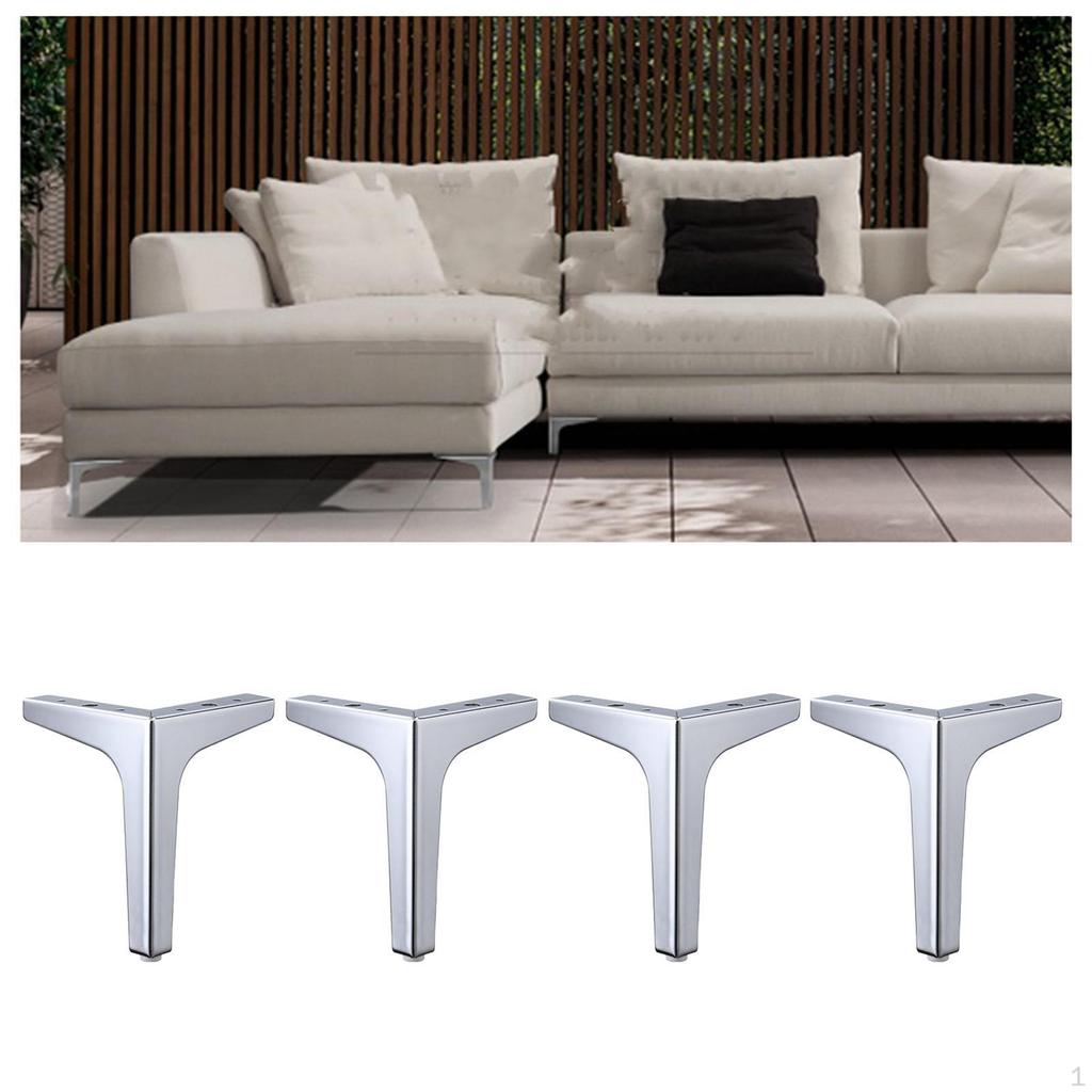 10-17cm Sofa Legs, 4PCS Furniture Table Cabinet Cupboard Feet Replacement