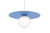 Hanging Lamp With Blue Shade Ø25Cm Robin 1Xg9 10W K-5446 Kaja