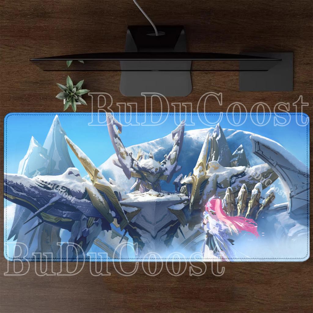 Gaming Wuthering Waves Aemeath Mouse Pad Anime Kawaii Girl Keyboard HD Printing Overlock Mousepad PC Office Accessories Desk Mat