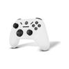 Gamepad Krom Kadoer Bluetooth V5.0 Vibracion Dual Turbo PC Switch Android iOS Blanco