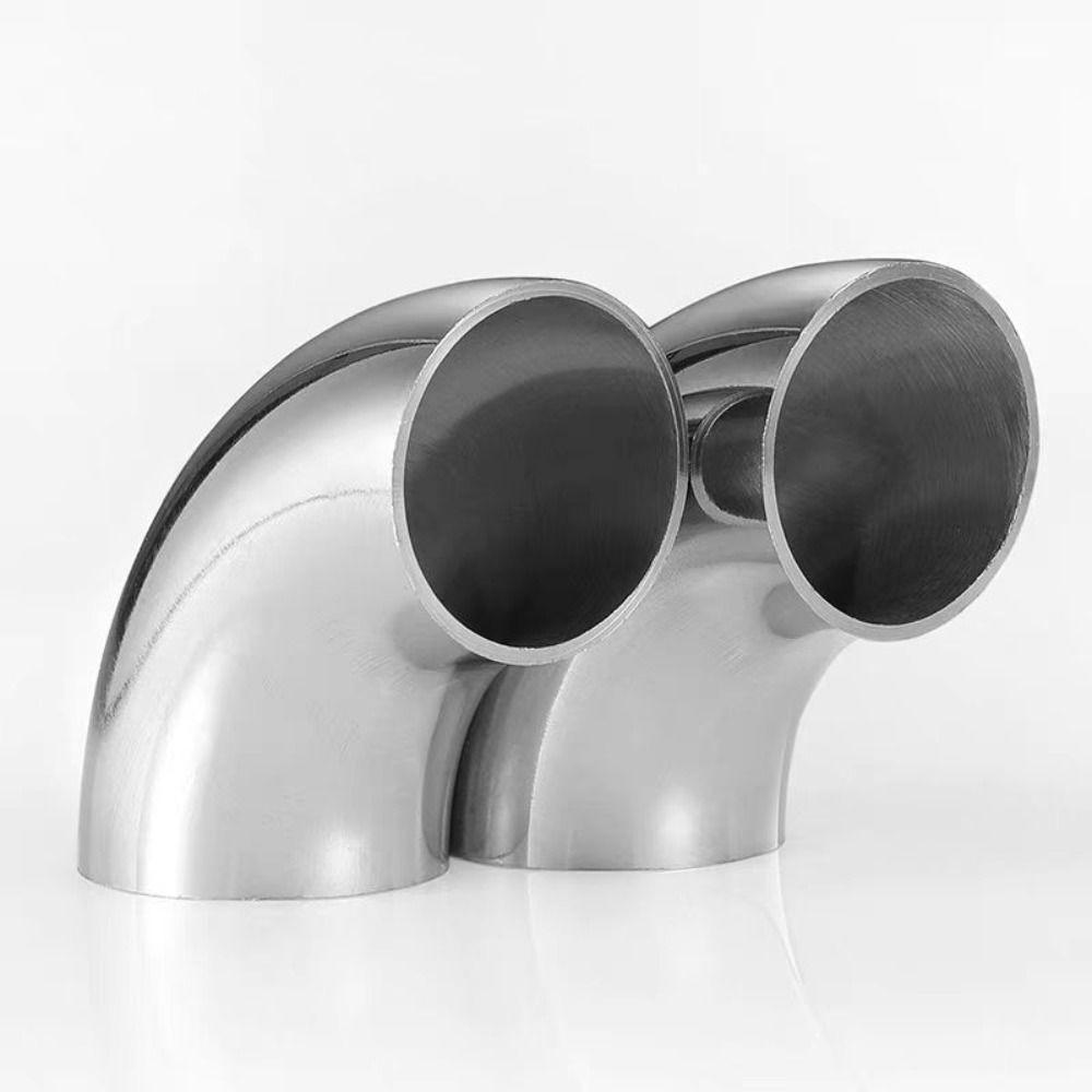 90 Degree Mandrel Bend Elbow Thicken 1.5 mm Stair Handrail Bend  for Car Modified Exhaust System
