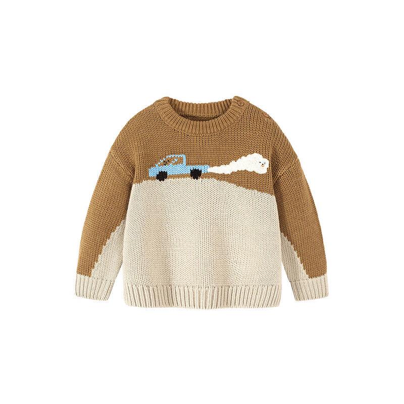 Minibala Artist Collaboration Kids' Soft Knit Sweater