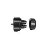 17mm Ball Head Phone Mount with Magnetic Suction Cup and Aluminum Connector for Car.