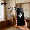 Retro Wrought Iron Wall Bracket Vintage Hanging Stand, Decorative Hook Rack for Small Iris Top Decoration Ornaments, Black Display Holder