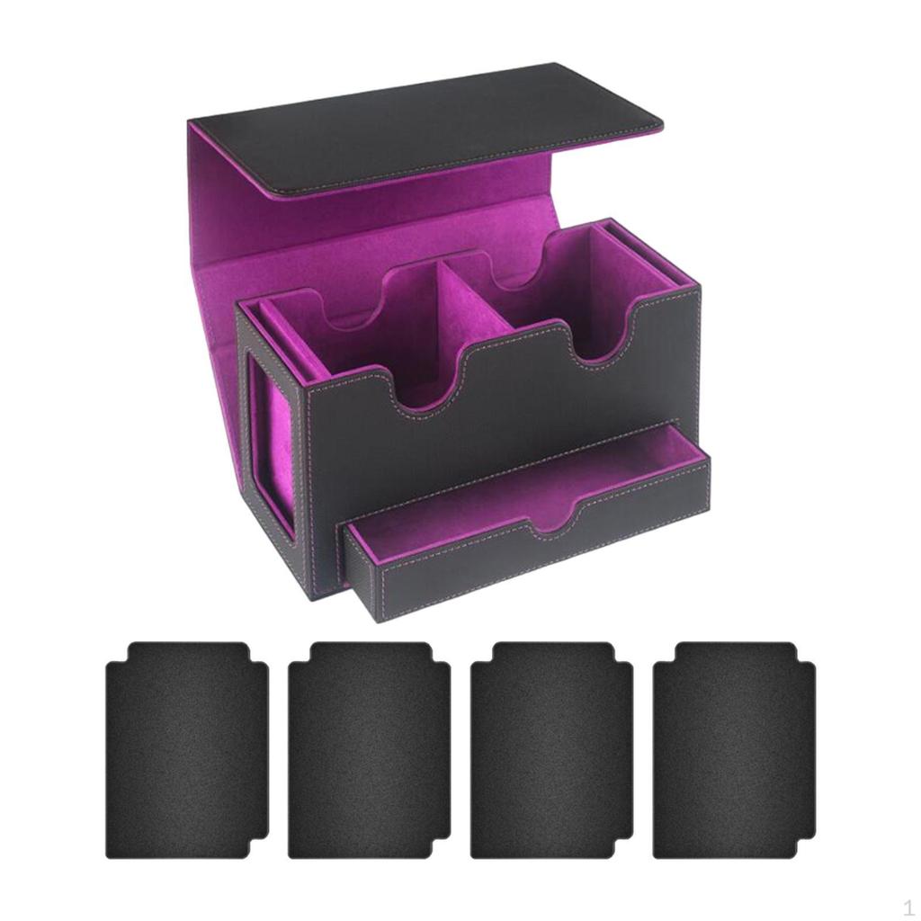 Card Deck Box Baseball Protection Gathering Toy Sturdy Holder