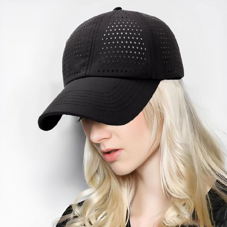 Ventilated Sport Sun Hat Quick Dry Fabric Unisex Adjustable Outdoor Hat 6 Color Variants